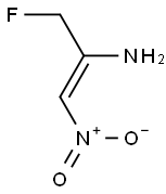 2-AMINO-3-FLUORO-1-NITROPROPENE 结构式