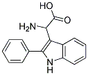 2-AMINO-2-(2-PHENYL-1H-INDOL-3-YL)ACETIC ACID 结构式