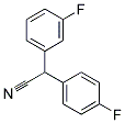 2-[Cyano(4-fluorophenyl)methyl]-6-fluorobenzene 结构式