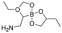 2,7-DI-ETHYLAMINOMETHYL-2,4,6,9-TETRAOXA-5-BORASPIRO[4.4]NONANE 结构式