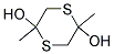 2,5-DIHYDROXY-2,5-DIMETHYL-1,4-DITHIOANE 结构式