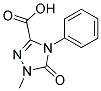 1-METHYL-5-OXO-4-PHENYL-1,5-DIHYDRO-4H-1,2,4-TRIAZOL-3-CARBOXYLIC ACID 结构式