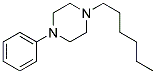 1- 己基 -4- 苯基哌嗪 结构式