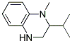 1,2,3,4-TETRAHYDRO-2-ISOPROPYL-1-METHYLQUINOXALINE 结构式