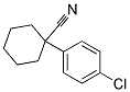 1-(P-CHLOROPHENYL)-1-CYCLOHEXANECARBONITRILE 结构式