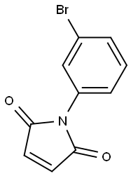 1-(3-BROMOPHENYL)-1H-PYRROLE-2,5-DIONE 结构式