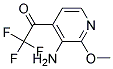 1-(3-AMINO-2-METHOXY-4-PYRIDINYL)-2,2,2-TRIFLUORO-ETHANONE 结构式