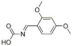 (2,4-DIMETHOXY-BENZYLIDENE)-CARBAMIC ACID 结构式