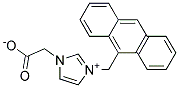 1－羧基-3-（9-蒽甲基）咪唑内盐 结构式