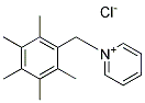1-(2,3,4,5,6-PENTAMETHYLBENZYL)PYRIDINIUM CHLORIDE, TECH 结构式