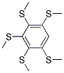 1,2,3,4,5-PENTA(METHYLTHIO)BENZENE, TECH 结构式