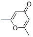 2,6-DIMETHYL-4H-PYRAN-4-ONE, TECH 结构式