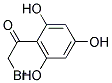 2-BROMO-1-(2,4,6-TRIHYDROXY-PHENYL)-ETHANONE 结构式