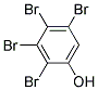 2,3,4,5-四溴苯酚 结构式