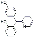 2,4'-[(PYRIDIN-2-YL)METHYLENE]BISPHENOL 结构式