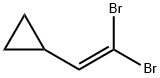 1-(2,2-DIBROMOETHENYL)CYCLOPROPANE 结构式