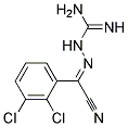 2-(2,3-DICHLORPHENYL)-2-(GUANIDINIMINO)ACETONITRILE 结构式