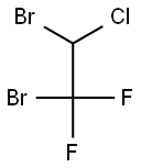 1-CHLORO-1,2-DIBROMO-2,2-DIFLUOROETHAN 结构式