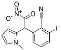 2-(氰基(1-甲基-1H-吡咯-2-基)甲基)-6-氟苯甲腈 结构式