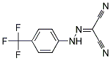 2-{2-[4-(TRIFLUOROMETHYL)PHENYL]HYDRAZONO}MALONONITRILE 95+% 结构式
