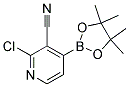 2-CHLORO-3-CYANO-4-(4,4,5,5-TETRAMETHYL-[1,3,2]DIOXABOROLAN-2-YL)PYRIDINE 结构式