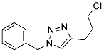 1-BENZYL-4-(3-CHLOROPROPYL)-1H-1,2,3-TRIAZOLE 结构式