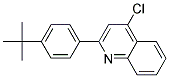 2-(4-TERT-BUTYL-PHENYL)-4-CHLORO-QUINOLINE 结构式