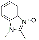 1,2-Dimethylbenzimidazole 3-oxide 结构式