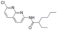 2-ETHYL-HEXANOIC ACID (7-CHLORO-[1,8]NAPHTHYRIDIN-2-YL)-AMIDE 结构式