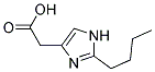 (2-BUTYL-1H-IMIDAZOL-4-YL)-ACETIC ACID 结构式