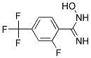 2-FLUORO-N-HYDROXY-4-TRIFLUOROMETHYL-BENZAMIDINE 结构式