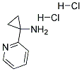 1-PYRIDIN-2-YL-CYCLOPROPYLAMINE DIHYDROCHLORIDE 结构式