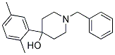 1-BENZYL-4-(2,5-DIMETHYL-PHENYL)-PIPERIDIN-4-OL 结构式