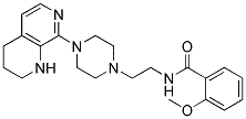 2-METHOXY-N-(2-[4-(1,2,3,4-TETRAHYDRO-1,7-NAPHTHYRIDIN-8-YL)PIPERAZIN-1-YL]ETHYL)BENZAMIDE 结构式