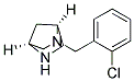 (1S,4S)-2-(2-CHLOROBENZYL)-2,5-DIAZA-BICYCLO[2.2.1]HEPTANE 结构式