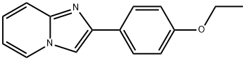 2-(4-ETHOXYPHENYL)IMIDAZO[1,2-A]PYRIDINE 结构式