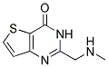 2-[(METHYLAMINO)METHYL]THIENO[3,2-D]PYRIMIDIN-4(3H)-ONE 结构式