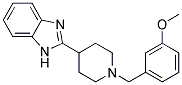 2-[1-(3-METHOXYBENZYL)PIPERIDIN-4-YL]-1H-BENZIMIDAZOLE 结构式