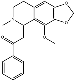 2-(4-Methoxy-6-methyl-5,6,7,8-tetrahydro-[1,3]dioxolo[4,5-g]isoquinolin-5-yl)-1-phenylethan-1-one