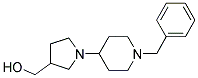 [1-(1-BENZYL-4-PIPERIDINYL)TETRAHYDRO-1H-PYRROL-3-YL]METHANOL 结构式