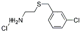2-[(3-CHLOROBENZYL)SULFANYL]ETHYLAMINE HCL 结构式