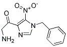 2-AMINO-1-(1-BENZYL-5-NITRO-1H-IMIDAZOL-4-YL)-ETHANONE 结构式