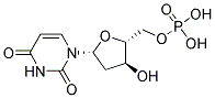 2'-DEOXYURIDINE-5'-MONOPHOSPHATE 结构式