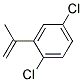 1,4-DICHLORO-2-ISOPROPENYL-BENZENE 结构式