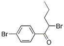 2-BROMO-1-(4-BROMO-PHENYL)-PENTAN-1-ONE 结构式