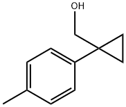 (1-(对甲苯基)环丙基)甲醇 结构式