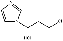 1-(3-氯丙基)-1H-咪唑盐酸盐 结构式
