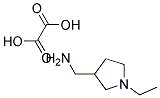 1-(1-ETHYLPYRROLIDIN-3-YL)METHANAMINE OXALATE 结构式