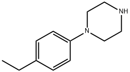 1-(4-乙基苯基)哌嗪 结构式