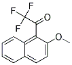 2,2,2-TRIFLUORO-1-(2-METHOXY-NAPHTHALEN-1-YL)-ETHANONE 结构式